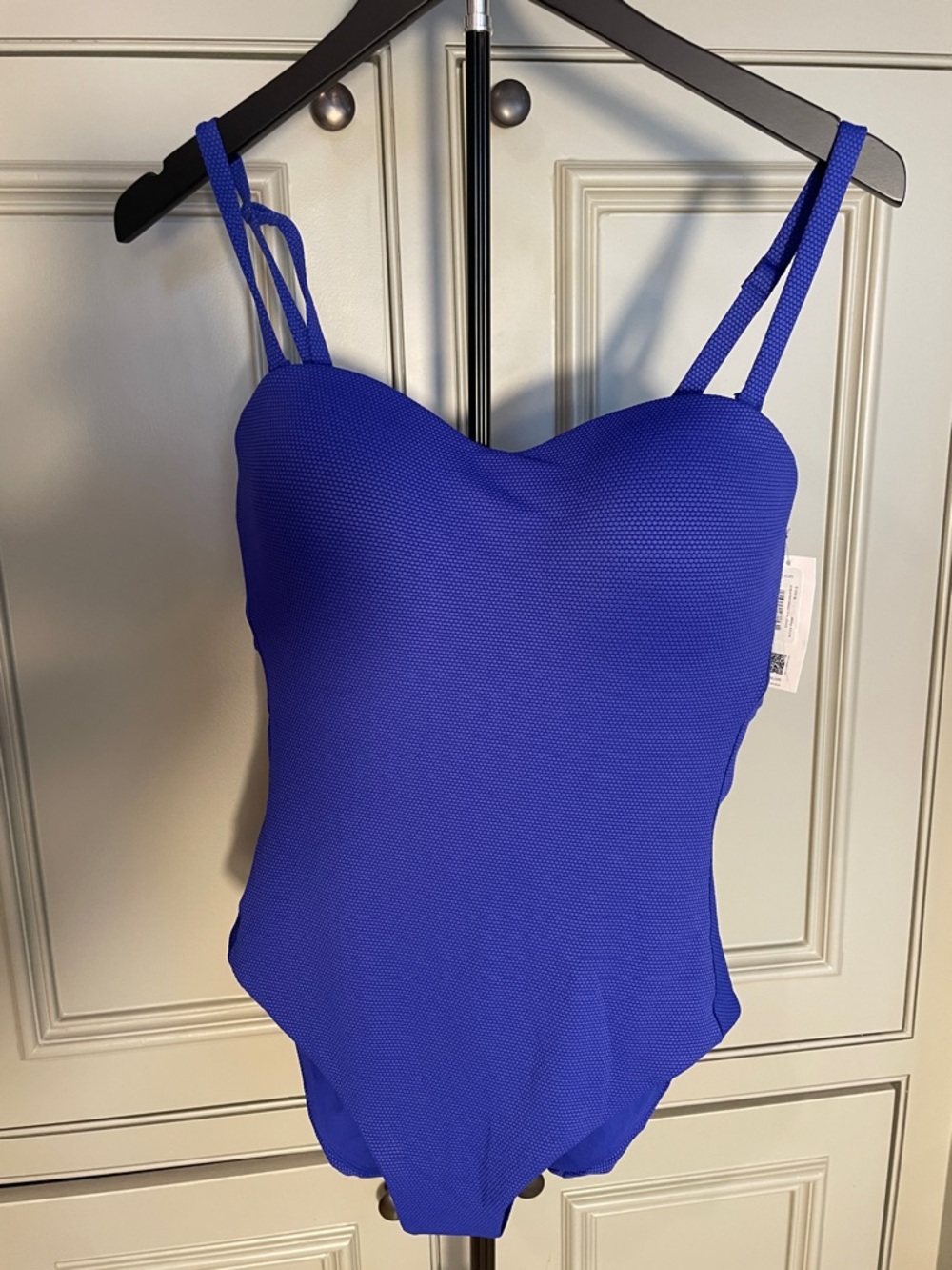 SPANX Electric Blue One-Piece Swimsuit